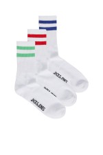 JACAEDAN TENNIS SOCKS 3 PACK - ΛΕΥΚΟ