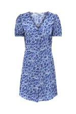ONLNOVA LIFE VIS S/S LUSY DRESS AOP - ΜΩΒ