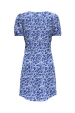 ONLNOVA LIFE VIS S/S LUSY DRESS AOP - ΜΩΒ