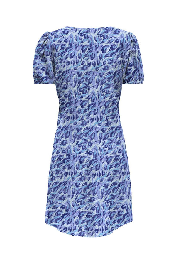 ONLNOVA LIFE VIS S/S LUSY DRESS AOP - ΜΩΒ