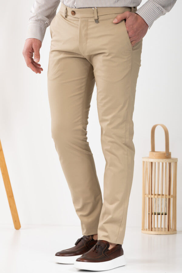 CHINOS PANT MEN - ΜΠΕΖ