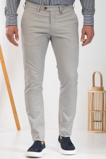 CHINOS PANT MEN - ΓΚΡΙ
