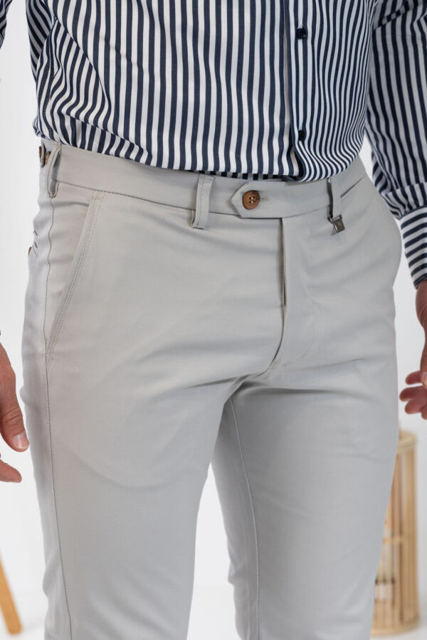 CHINOS PANT MEN - ΓΚΡΙ