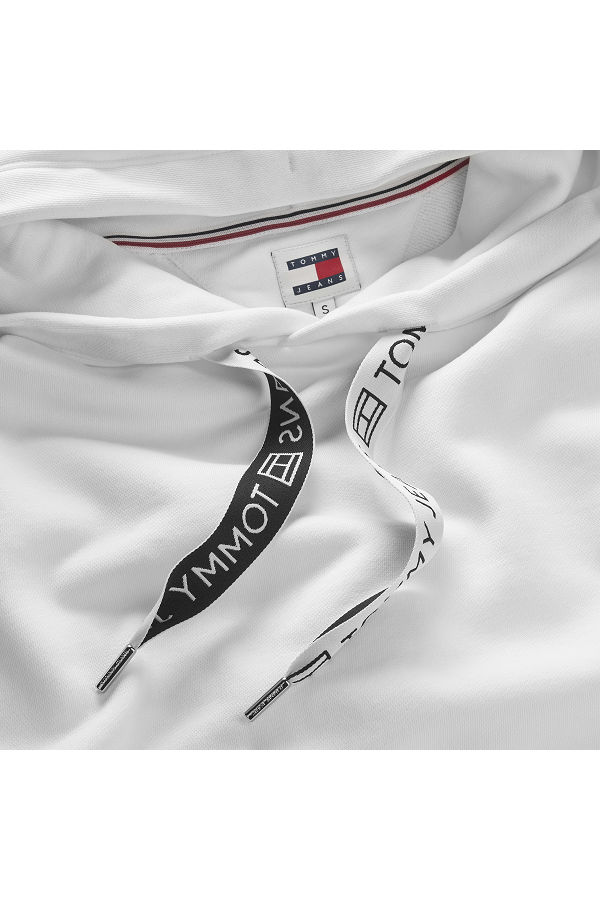 TJW BXY LOGO DRAWCORD HOODIE EXT - ΛΕΥΚΟ