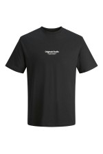 JORVESTERBRO TEE SS CREW NECK NOOS PLS - ΜΑΥΡΟ