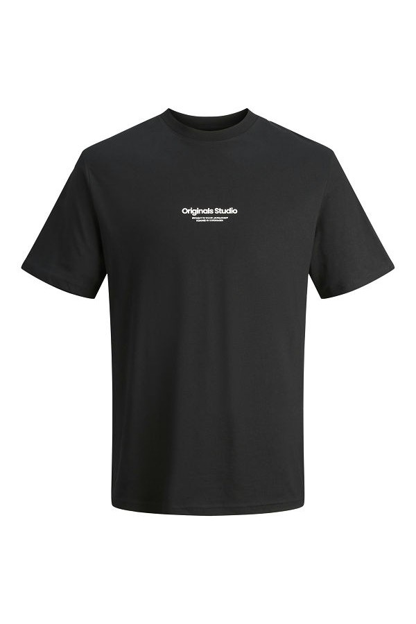 JORVESTERBRO TEE SS CREW NECK NOOS PLS - ΜΑΥΡΟ