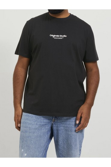 JORVESTERBRO TEE SS CREW NECK NOOS PLS - ΜΑΥΡΟ