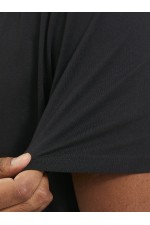 JORVESTERBRO TEE SS CREW NECK NOOS PLS - ΜΑΥΡΟ