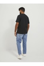 JORVESTERBRO TEE SS CREW NECK NOOS PLS - ΜΑΥΡΟ