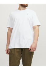 JJEPAULOS TEE SS CREW NECK NOOS PLS - ΛΕΥΚΟ