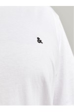 JJEPAULOS TEE SS CREW NECK NOOS PLS - ΛΕΥΚΟ