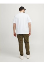 JJEPAULOS TEE SS CREW NECK NOOS PLS - ΛΕΥΚΟ
