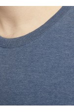 JJEPAULOS TEE SS CREW NECK NOOS PLS - ΜΠΛΕ