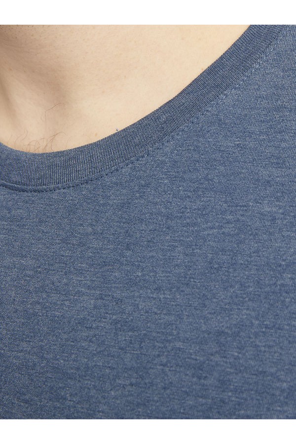 JJEPAULOS TEE SS CREW NECK NOOS PLS - ΜΠΛΕ