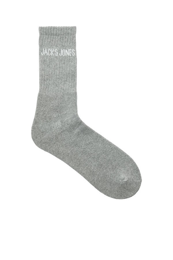 JACREGEN TENNIS SOCK 5 PACK NOOS - ΓΚΡΙ