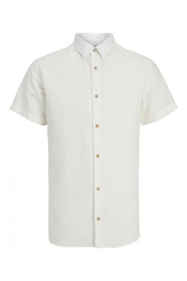 JREBMOSS SUNNY SHIRT SS - ΛΕΥΚΟ