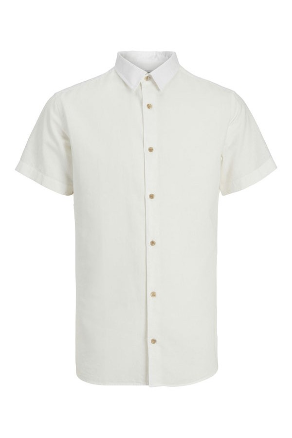 JREBMOSS SUNNY SHIRT SS - ΛΕΥΚΟ