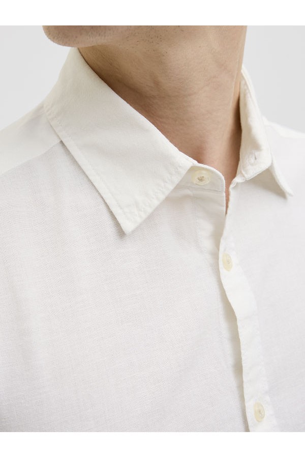 JREBMOSS SUNNY SHIRT SS - ΛΕΥΚΟ