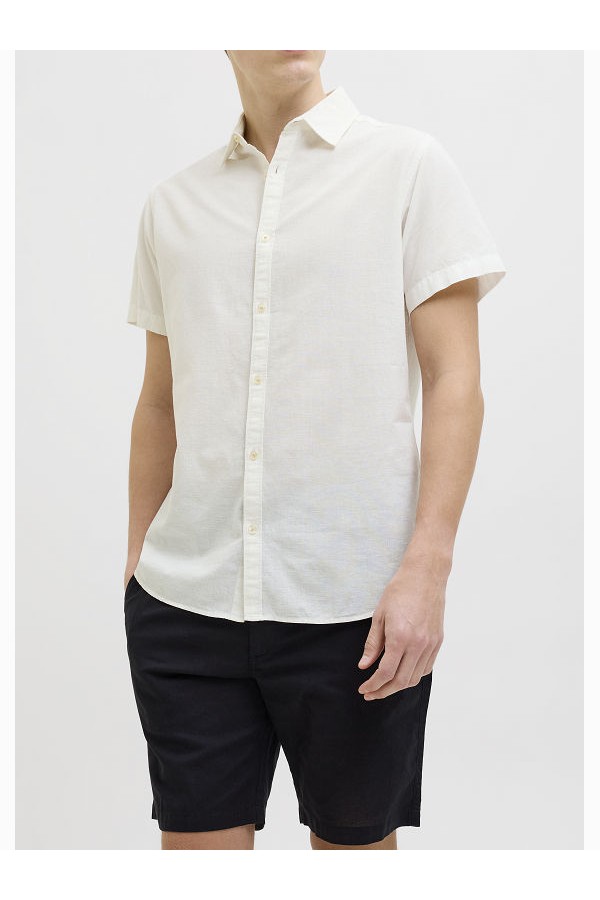 JREBMOSS SUNNY SHIRT SS - ΛΕΥΚΟ