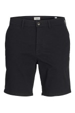 JREBSHARP CHINO SHORT SN - ΜΑΥΡΟ