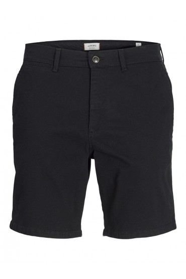 JREBSHARP CHINO SHORT SN - ΜΑΥΡΟ