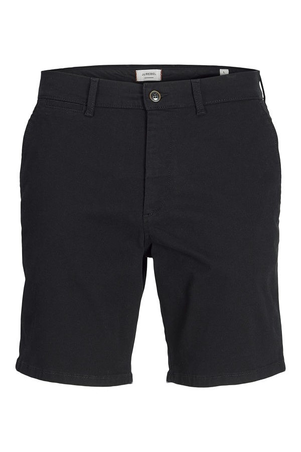 JREBSHARP CHINO SHORT SN - ΜΑΥΡΟ