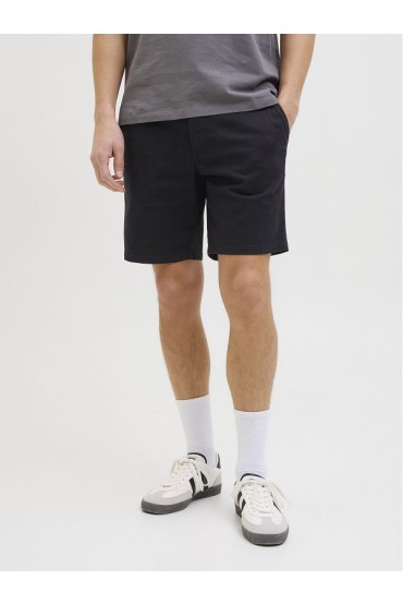 JREBSHARP CHINO SHORT SN - ΜΑΥΡΟ