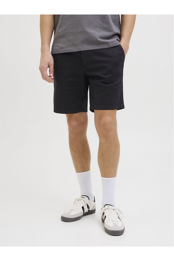 JREBSHARP CHINO SHORT SN - ΜΑΥΡΟ