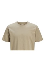 JREBBASIC TEE SS O-NECK - ΜΠΕΖ