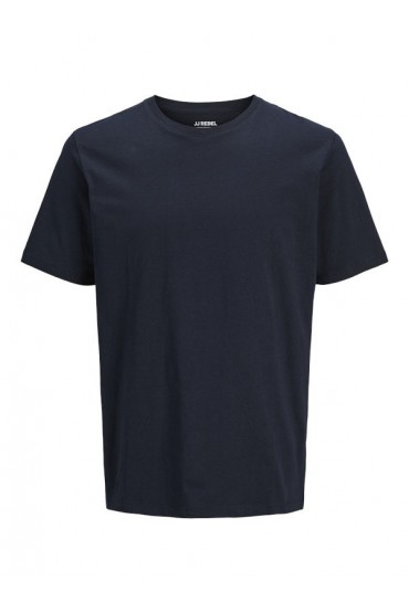 JREBBASIC TEE SS O-NECK - ΜΠΛΕ