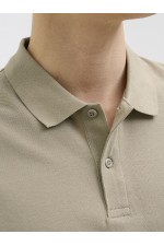 JREBJEANS REBEL PRINT POLO SS - ΜΠΕΖ