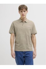 JREBJEANS REBEL PRINT POLO SS - ΜΠΕΖ