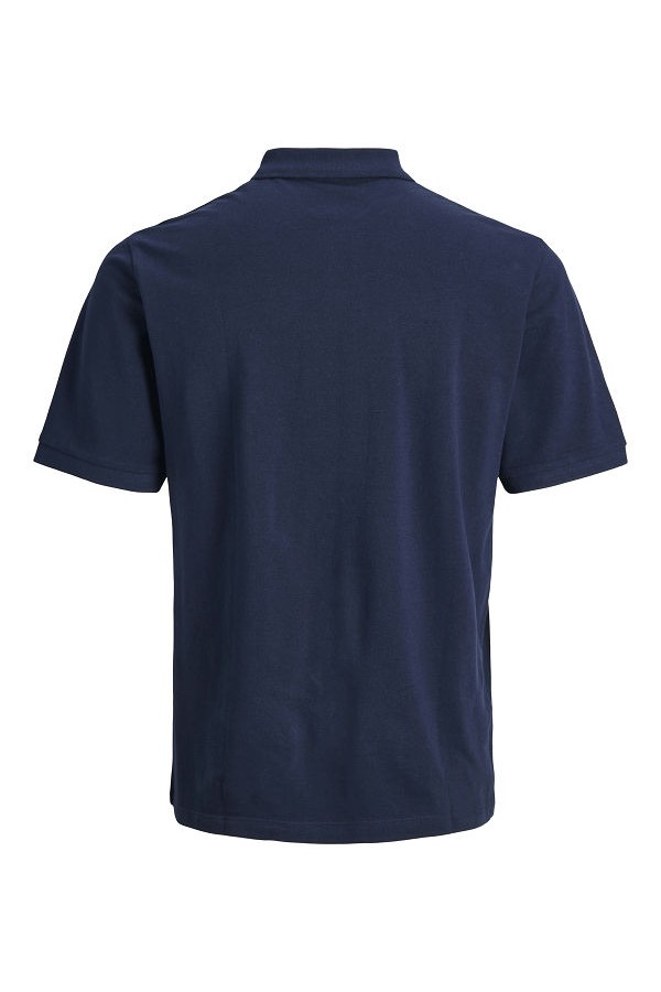 JREBJEANS REBEL PRINT POLO SS - ΜΠΛΕ