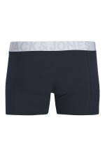 JACCONOR SOLID TRUNKS 3 PACK NOOS - ΜΠΛΕ
