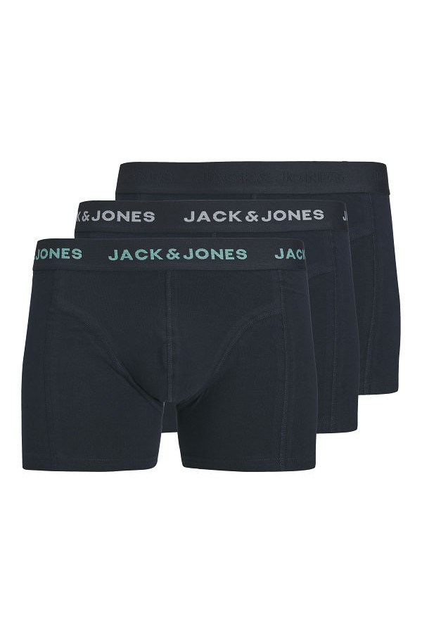 JACCONOR SOLID TRUNKS 3 PACK NOOS - ΜΠΛΕ