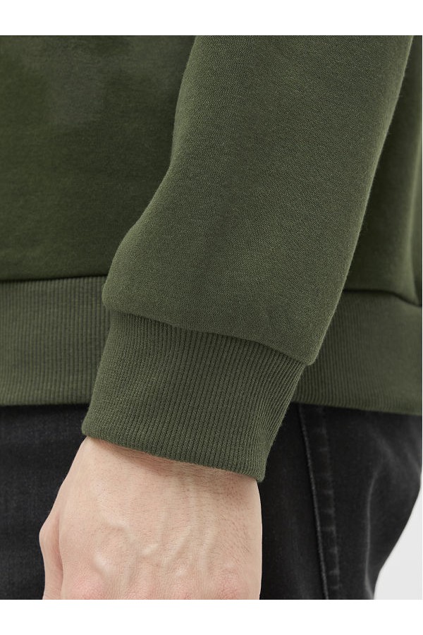 JREBROCKY LOGO CREW NECK SWEAT - ΠΡΑΣΙΝΟ