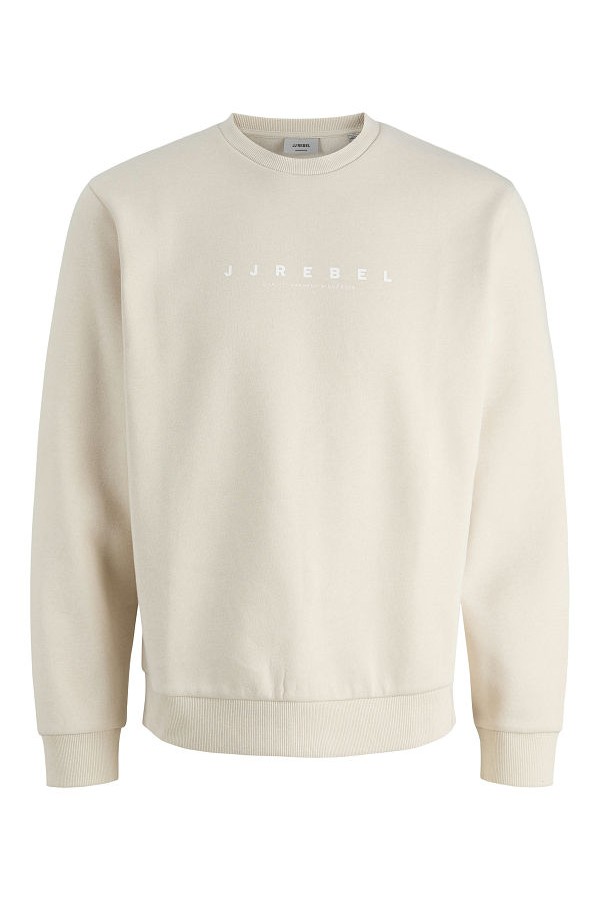 JREBROCKY LOGO CREW NECK SWEAT - ΜΠΕΖ