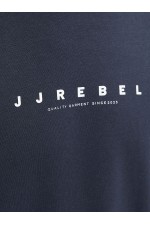 JREBROCKY LOGO CREW NECK SWEAT - ΜΠΛΕ