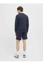 JREBROCKY LOGO CREW NECK SWEAT - ΜΠΛΕ