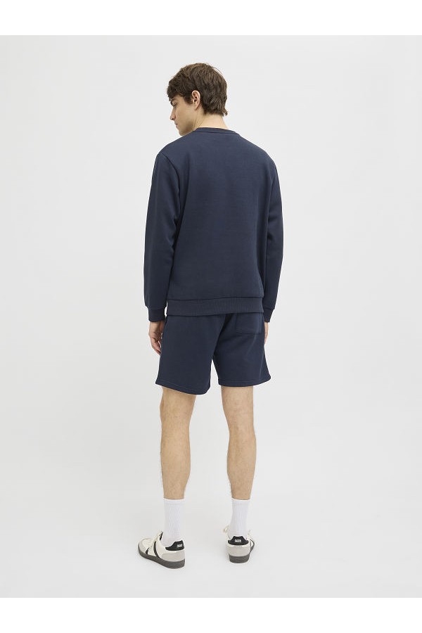 JREBROCKY LOGO CREW NECK SWEAT - ΜΠΛΕ