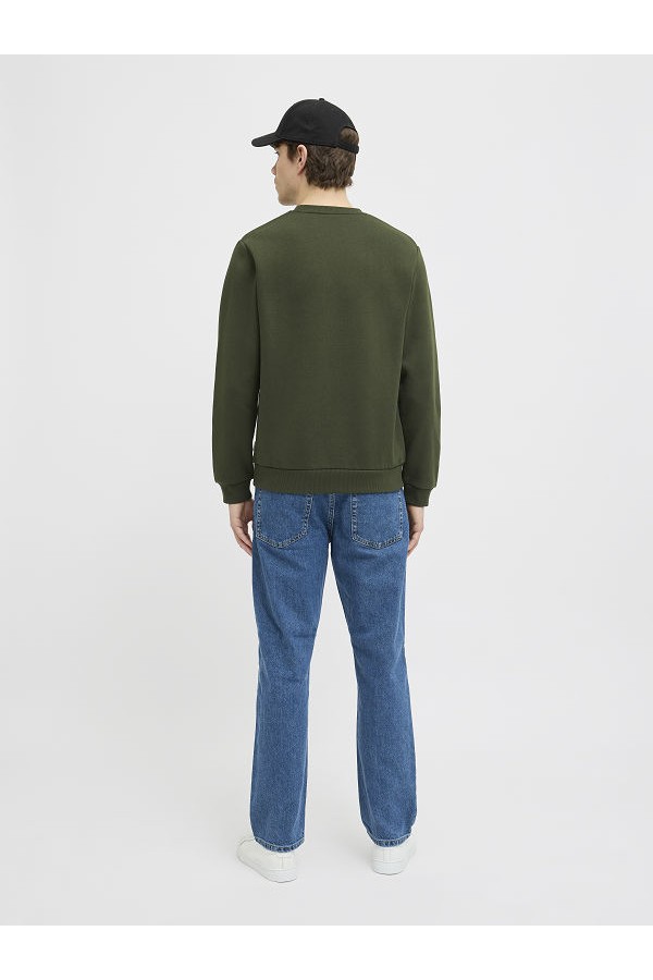 JREBBASE CREW NECK SWEAT - ΠΡΑΣΙΝΟ
