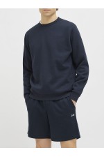 JREBBASE CREW NECK SWEAT - ΜΠΛΕ