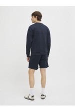 JREBBASE CREW NECK SWEAT - ΜΠΛΕ