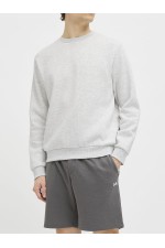 JREBBASE CREW NECK SWEAT - ΓΚΡΙ