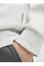JREBBASE CREW NECK SWEAT - ΓΚΡΙ
