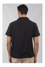 SHORT SLEEVE SHIRT - ΜΑΥΡΟ