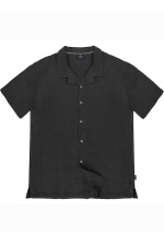 SHORT SLEEVE SHIRT - ΜΑΥΡΟ