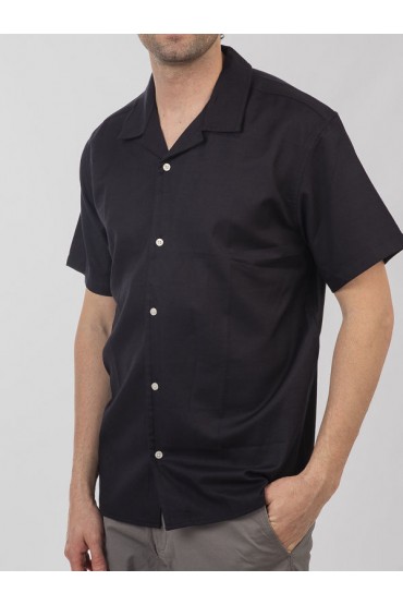 SHORT SLEEVE SHIRT - ΜΠΛΕ