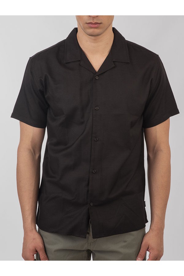 SHORT SLEEVE SHIRT - ΜΑΥΡΟ