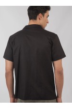 SHORT SLEEVE SHIRT - ΜΑΥΡΟ